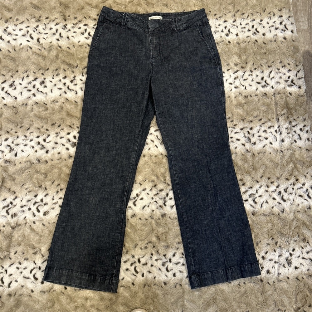 Coldwater Creek Pants Women's 12P Stretch Flared Casual